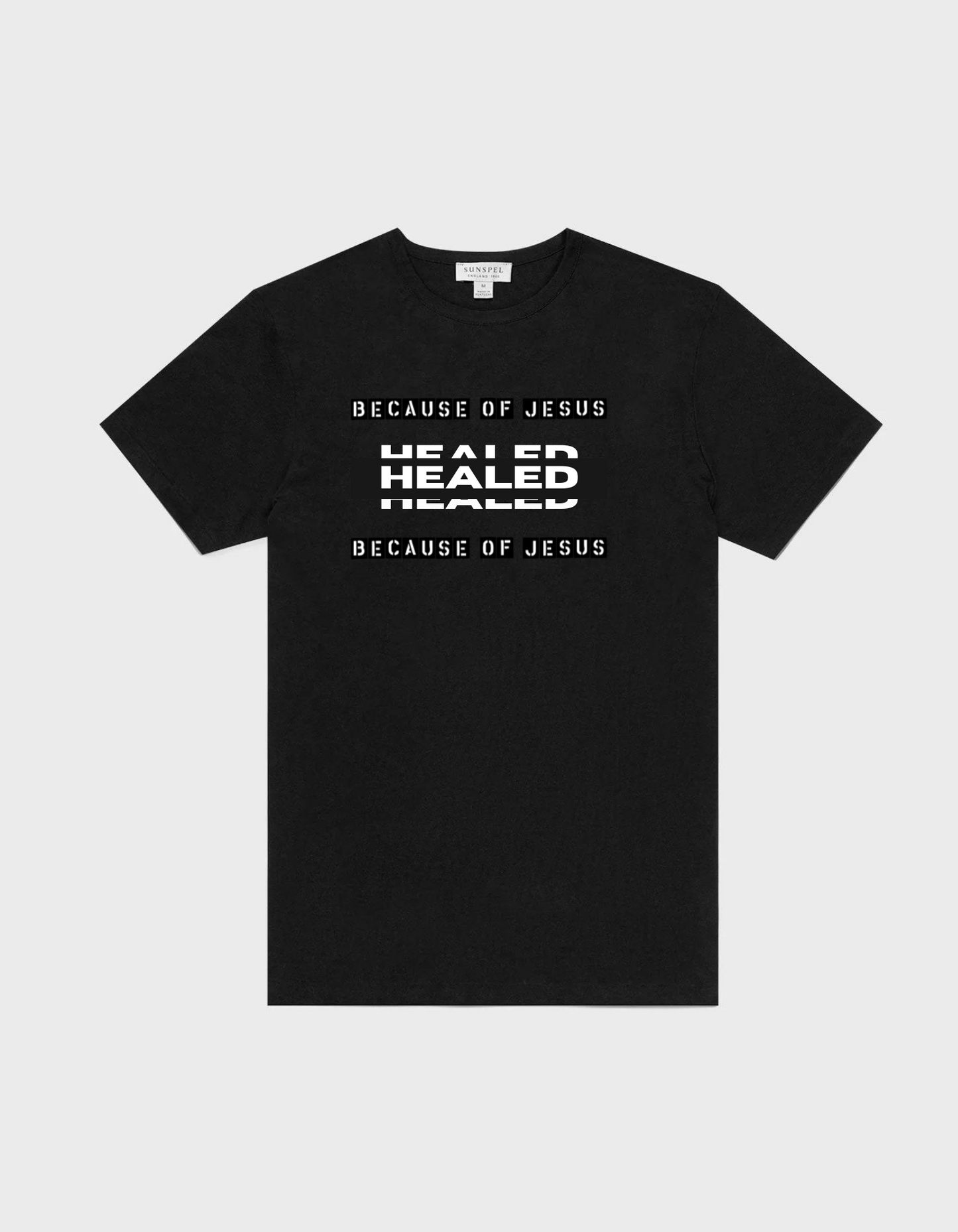 Healed Because Of Jesus Tee